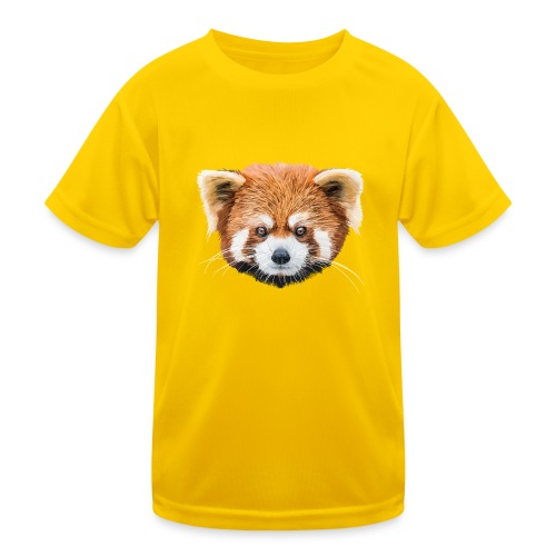 Roter Panda - Kinder Funktions-T-Shirt