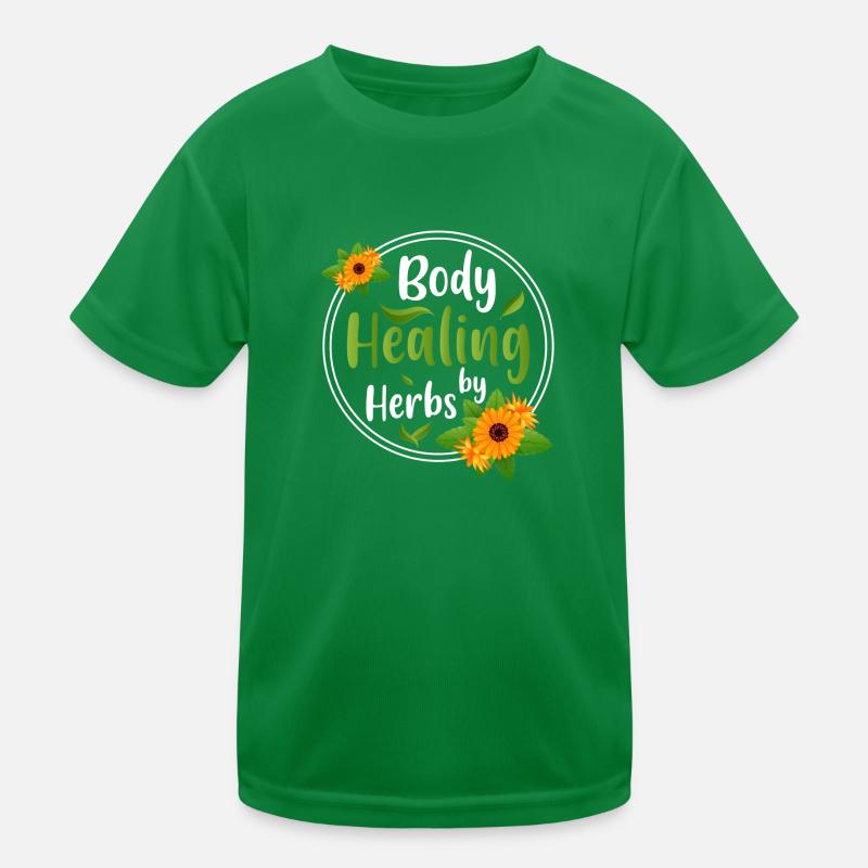 Naturopath Doctor Herbal Science Kids Functional T-Shirt