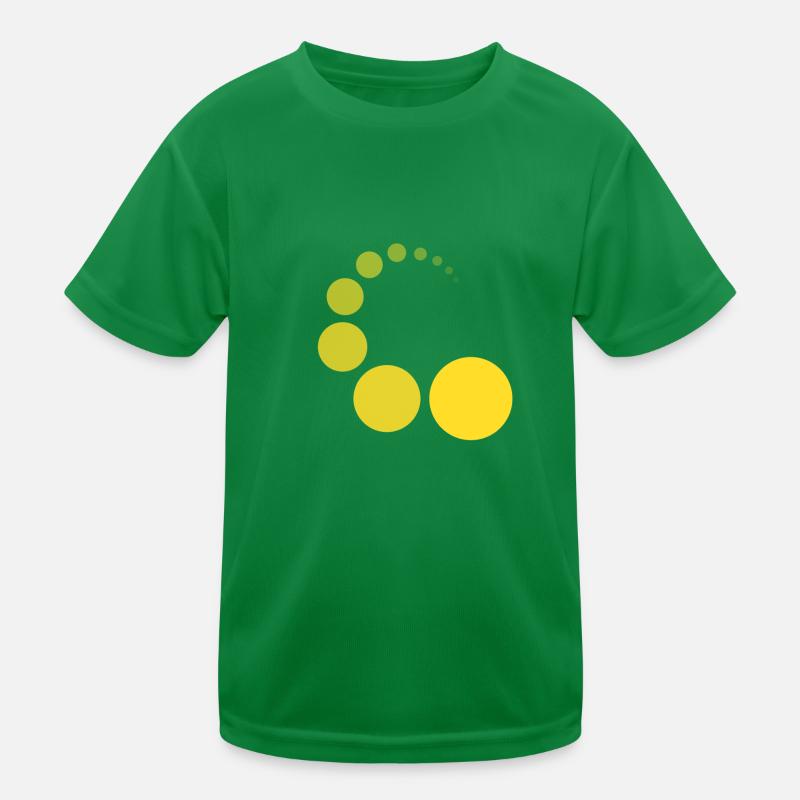 CIRCIRCLE GELB Kinder Funktions-T-Shirt