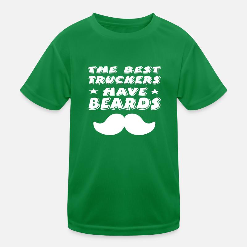Beard Kids Functional T-Shirt