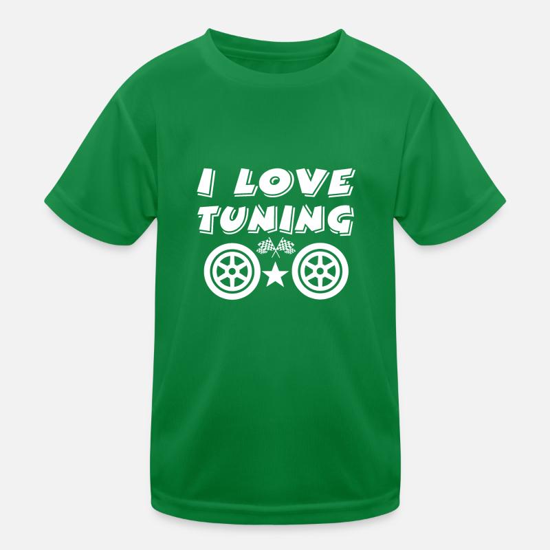 Car Kids Functional T-Shirt