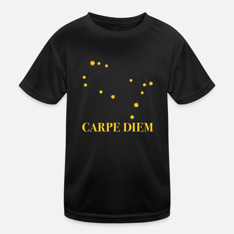 Carpe Diem a utilisé la constellation du jour Gémeaux T-shirt sport Enfant