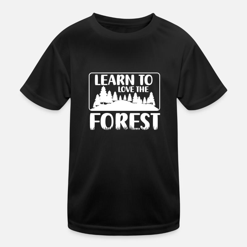 Forest Environmental Protection Mountains Kids Functional T-Shirt