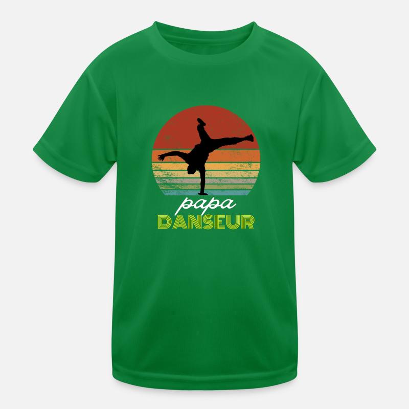 PAPA DANSEUR BREAKDANCE T-shirt sport Enfant
