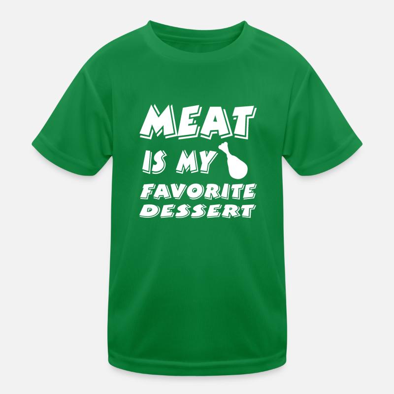 Fleisch Kinder Funktions-T-Shirt
