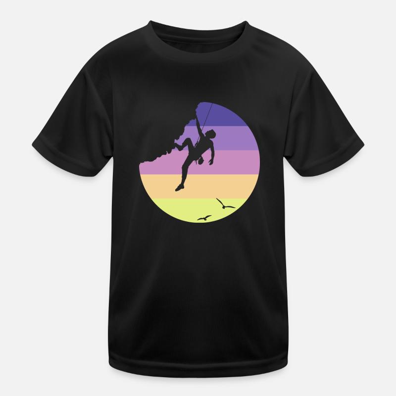 Climbing Kinder Funktions-T-Shirt