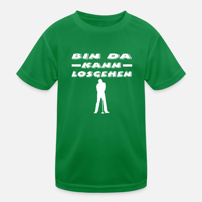 Golf Kinder Funktions-T-Shirt