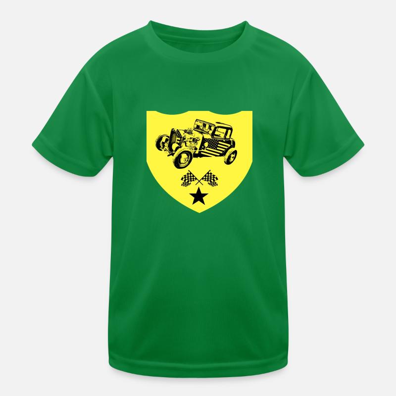 Bil Funktionsshirt til børn