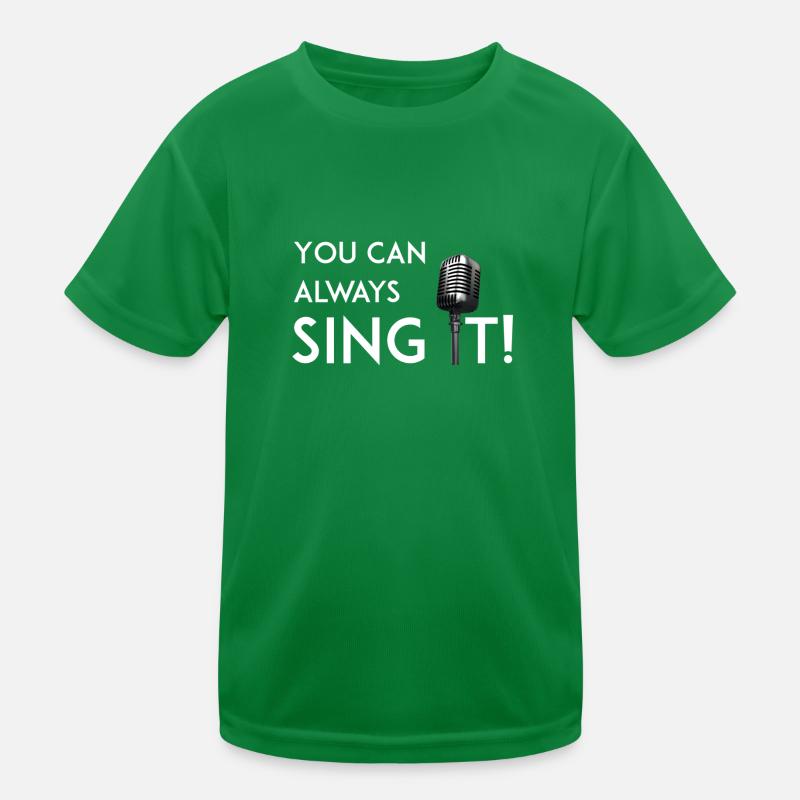 Chantez-le T-shirt sport Enfant