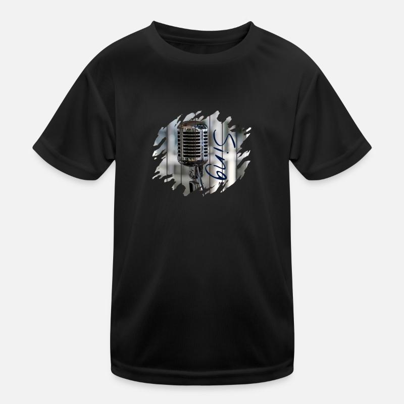 singen Kinder Funktions-T-Shirt