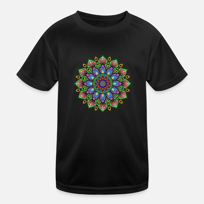 Manu Mandala 2 Kids Functional T-Shirt