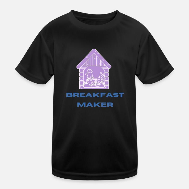 Breakfast MAKER T-shirt sport Enfant