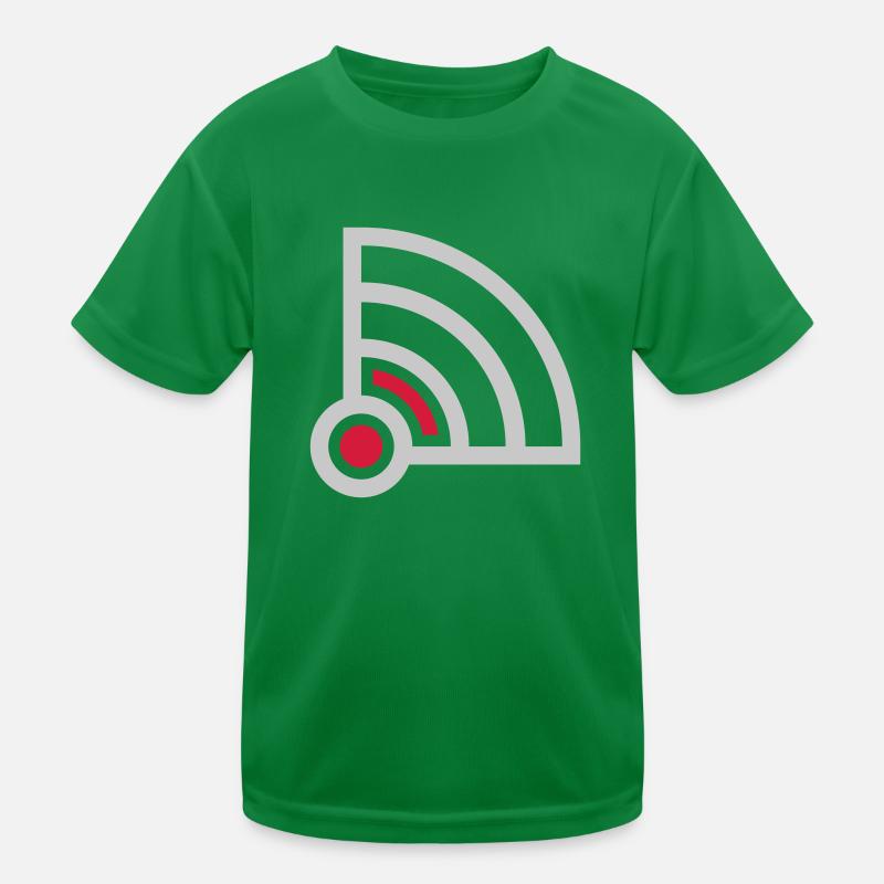 Wifi logo no connection Kids Functional T-Shirt