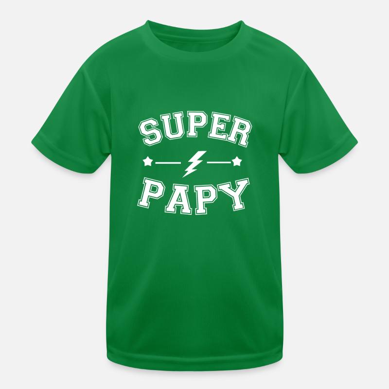 Super papy T-shirt sport Enfant