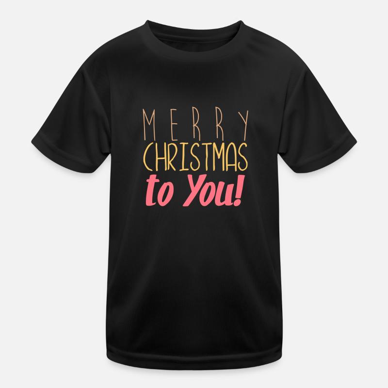 Merry christmas Kinder Funktions-T-Shirt