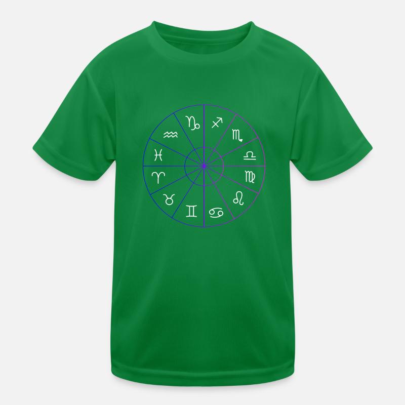 Sternzeichen Kinder Funktions-T-Shirt