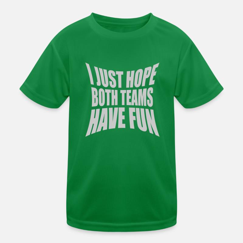 Both Teams Have Fun Kids Functional T-Shirt
