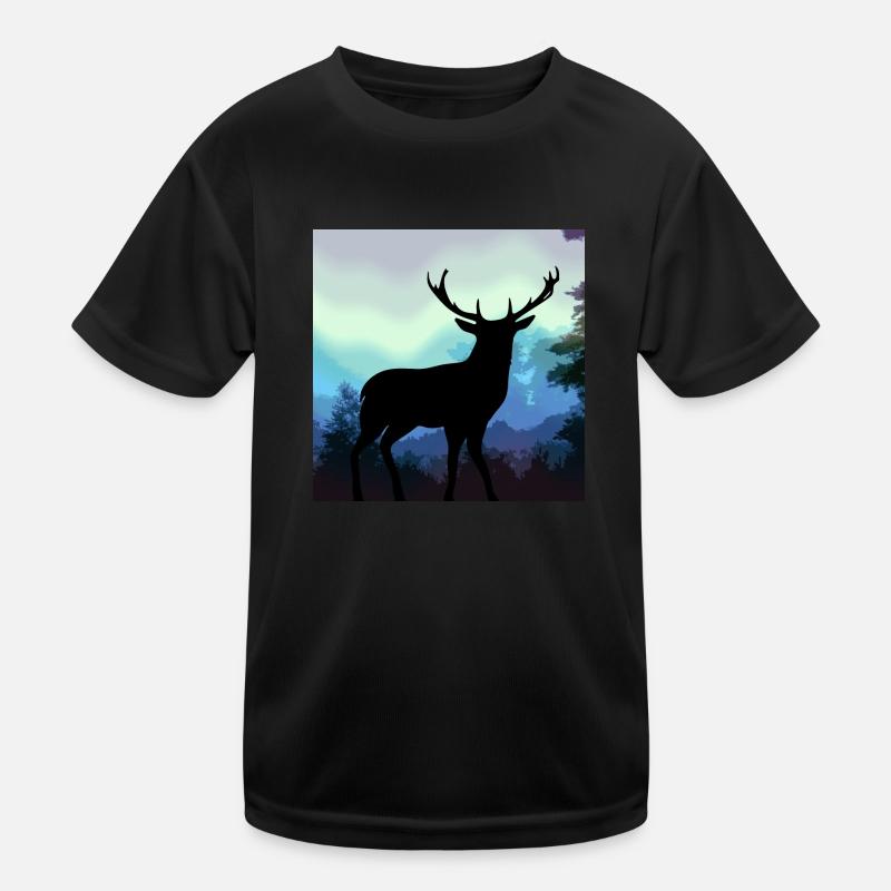 Deer Kids Functional T-Shirt