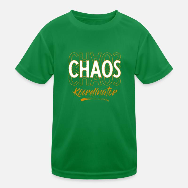 Chaos Coordinator Kids Functional T-Shirt