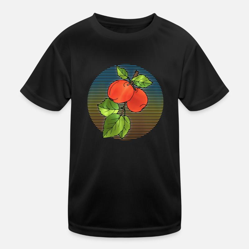Äpfel Kinder Funktions-T-Shirt