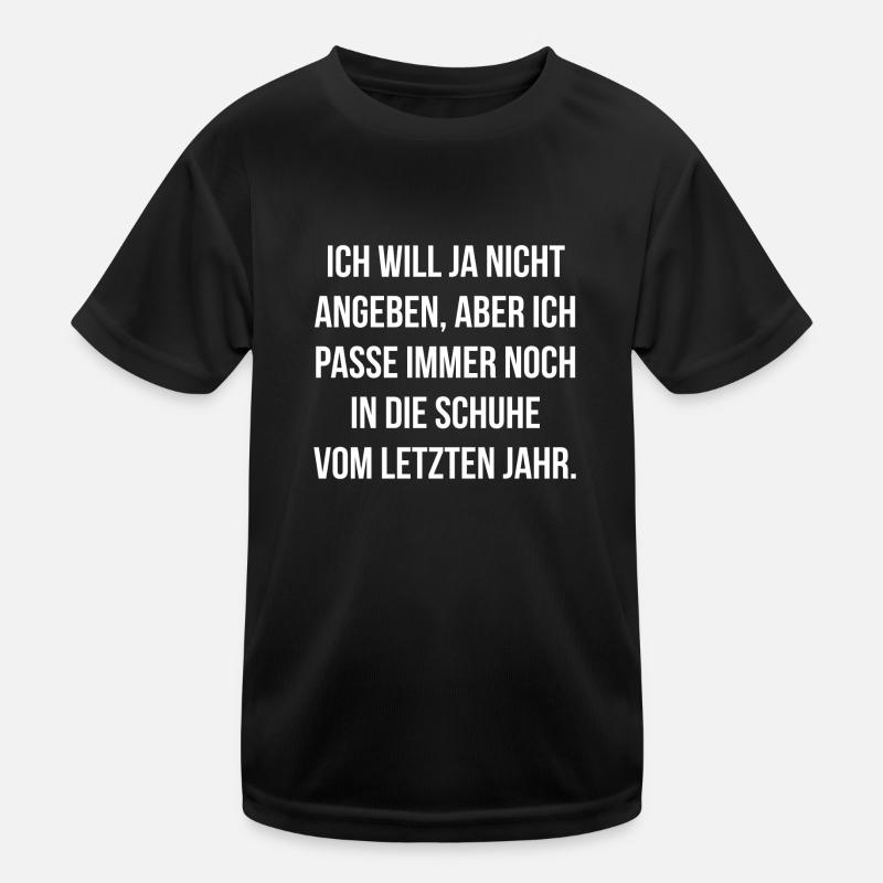 Ich will ja nicht angeben aber Kinder Funktions-T-Shirt