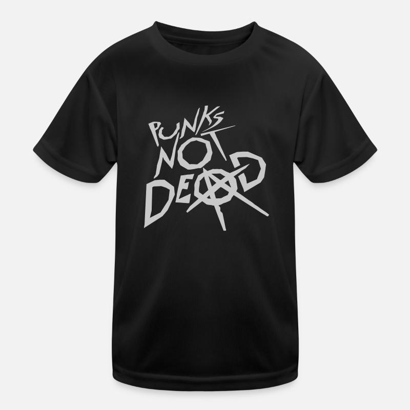 punks not dead Zitat Kinder Funktions-T-Shirt