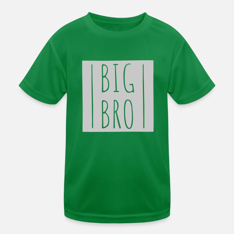 Big Brother Shield Logo Kids Functional T-Shirt