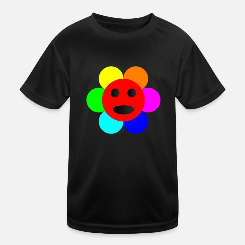 Psycho Flower Kids Functional T-Shirt