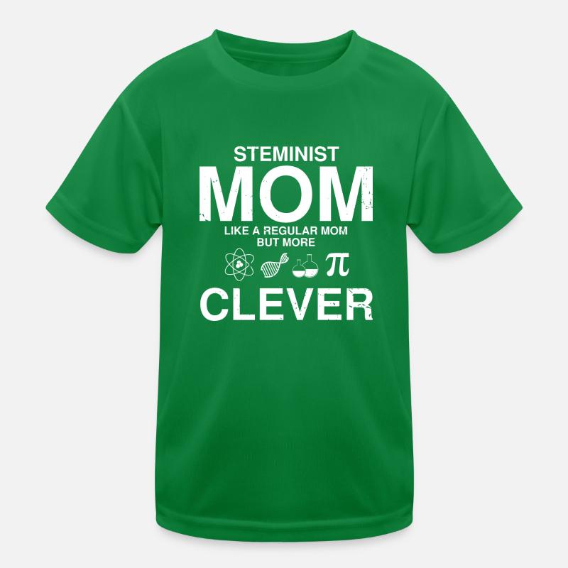 Professor Steminist Designs for Equality Stem Kids Functional T-Shirt