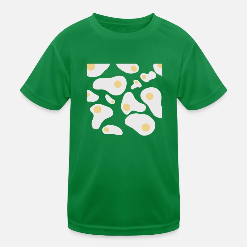 Fried eggs Kids Functional T-Shirt