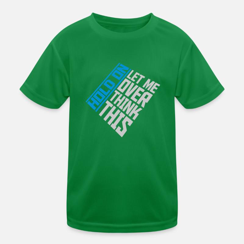 Let me overthink this Kids Functional T-Shirt