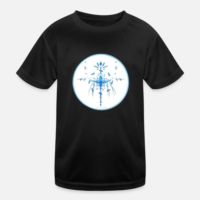 Mystique Collection ~ light blue ~ n°4 Kids Functional T-Shirt