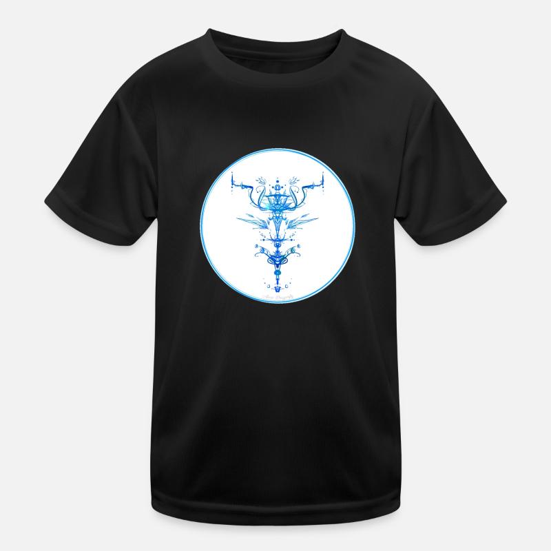 Mystique Collection ~ light blue ~ n°2 Kids Functional T-Shirt