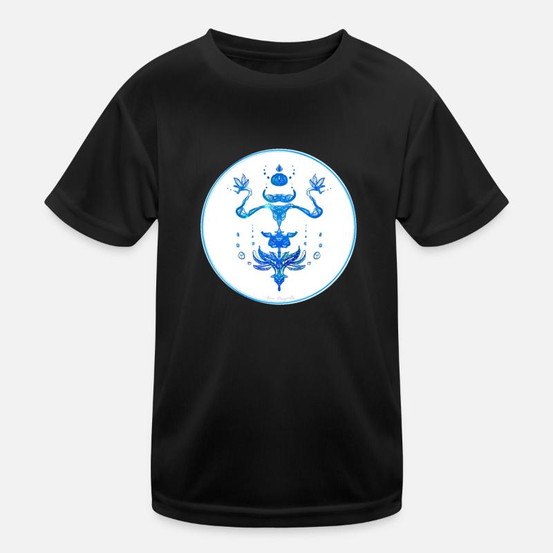 Mystique Collection ~ light blue ~ n°5 Kids Functional T-Shirt