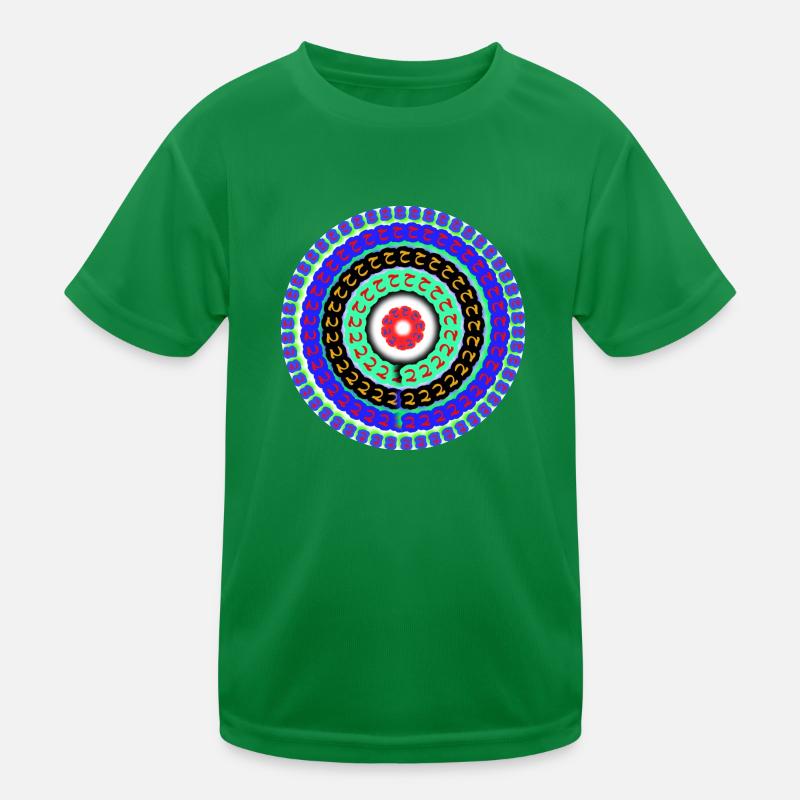 color drawing Kids Functional T-Shirt