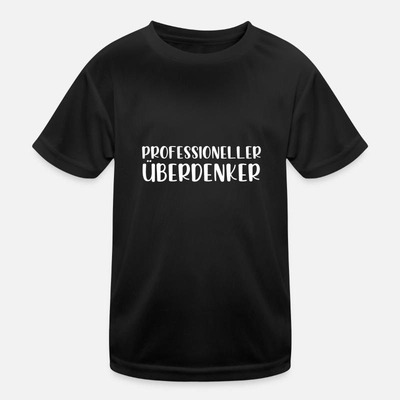 Professioneller Überdenker Kinder Funktions-T-Shirt