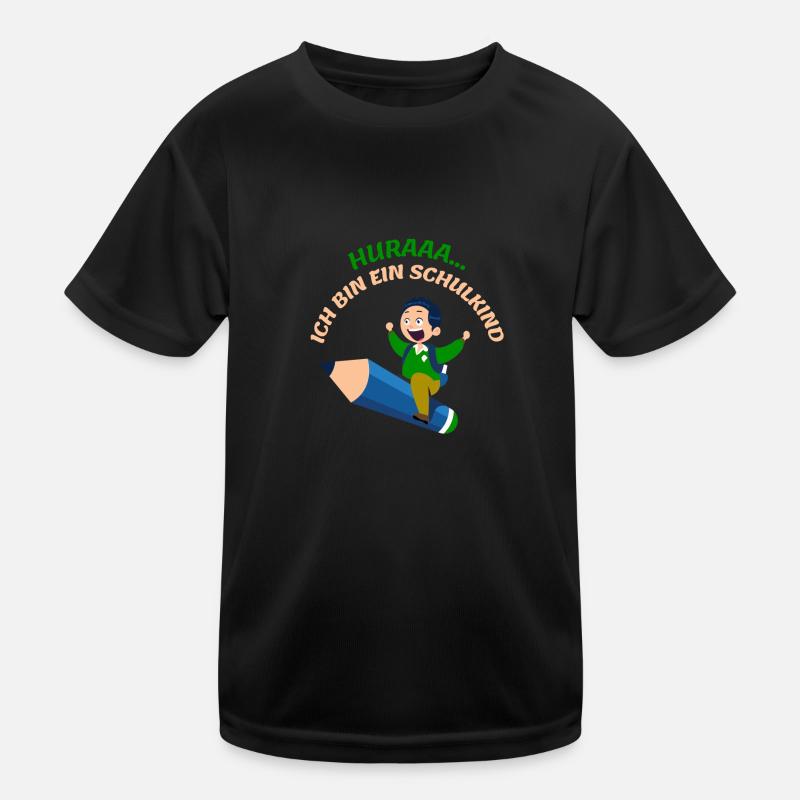 Hourra je suis un écolier Retour à l’école T-shirt sport Enfant