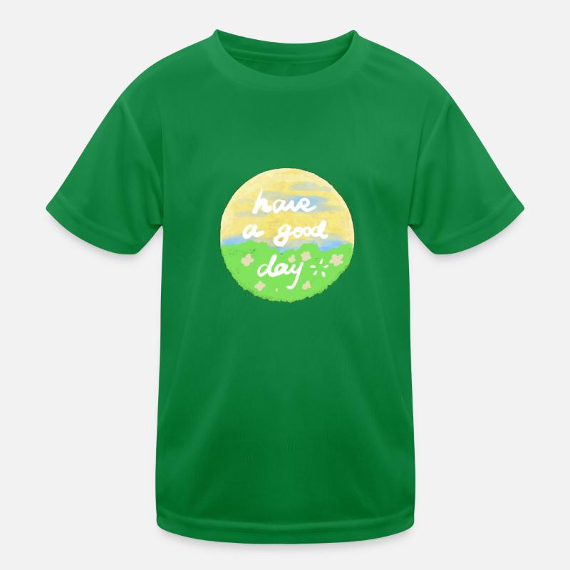 Haben Sie ein Gute-Tag-Angebot Kinder Funktions-T-Shirt