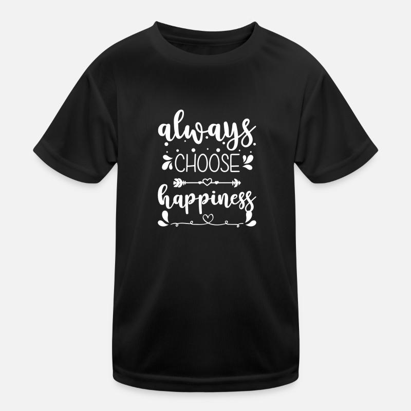 Happiness Joy Life Energy Kids Functional T-Shirt