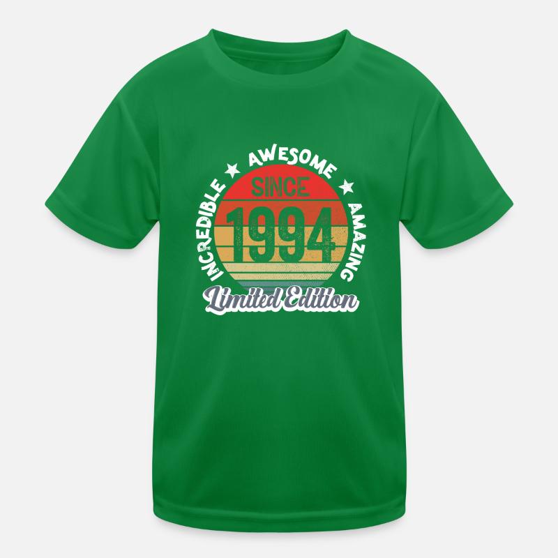 erstaunlich seit 1994 - Jubiläum Kinder Funktions-T-Shirt