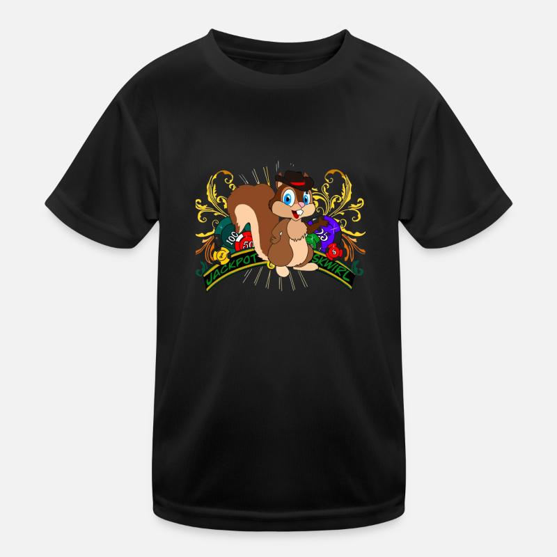 JACKPOT SKWIRL Kinder Funktions-T-Shirt