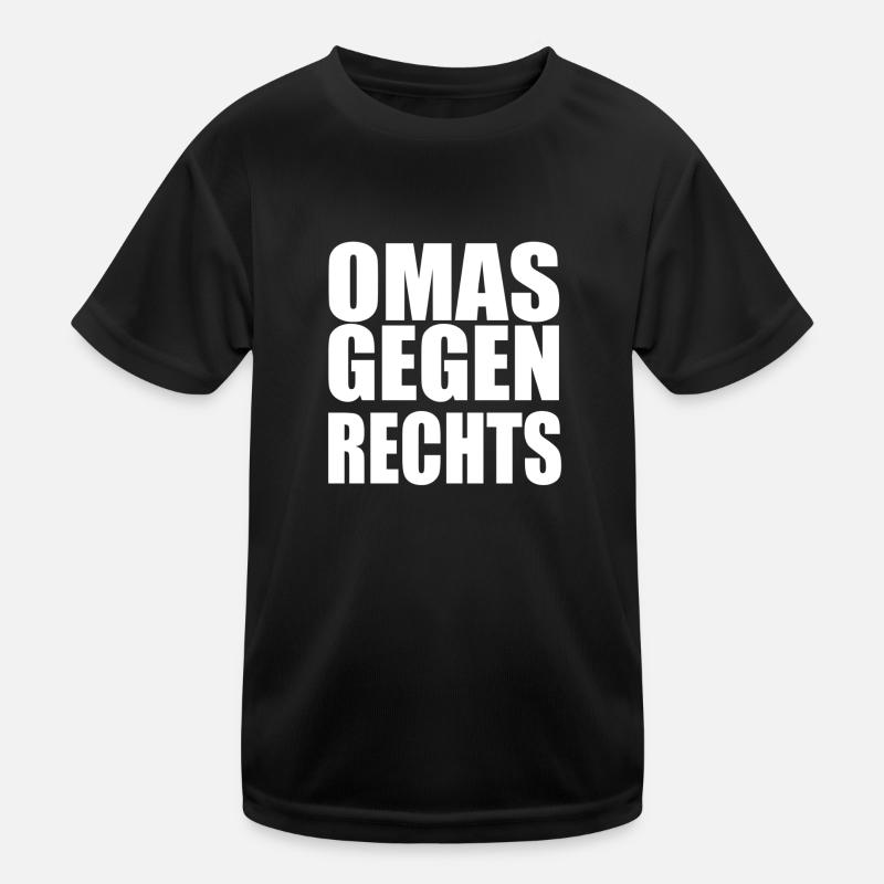Omas gegen Rechts! Kinder Funktions-T-Shirt