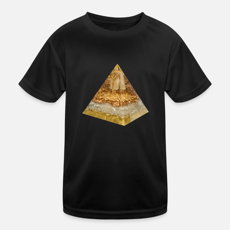 Pyramide de la clé d’or T-shirt sport Enfant
