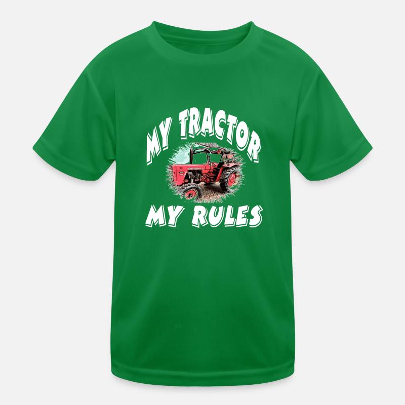 Traktor Kinder Funktions-T-Shirt