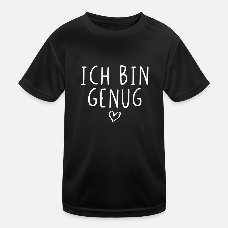 Ich bin genug Kinder Funktions-T-Shirt