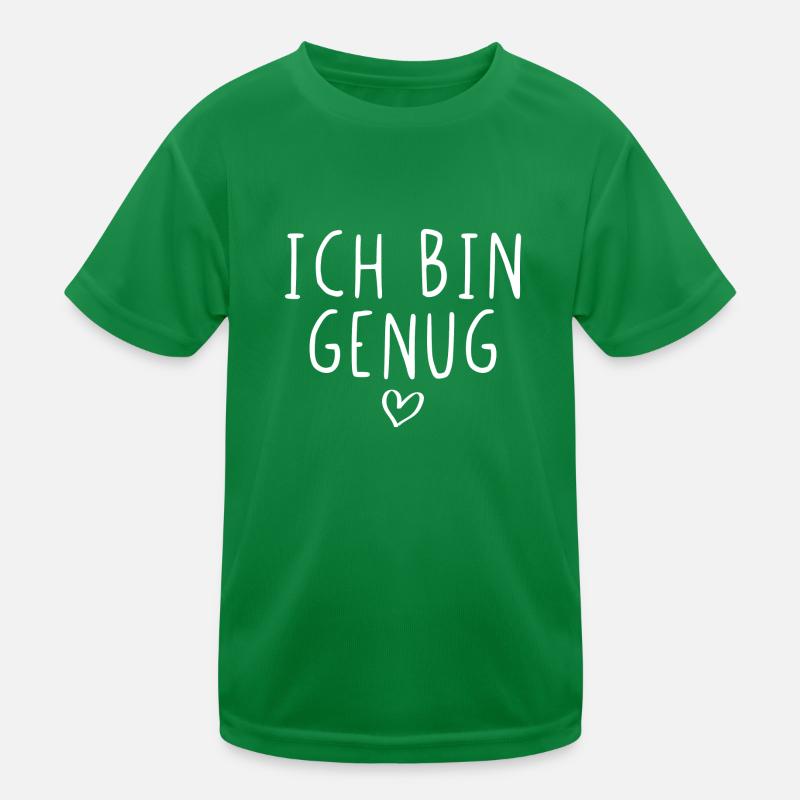 Ich bin genug Kinder Funktions-T-Shirt