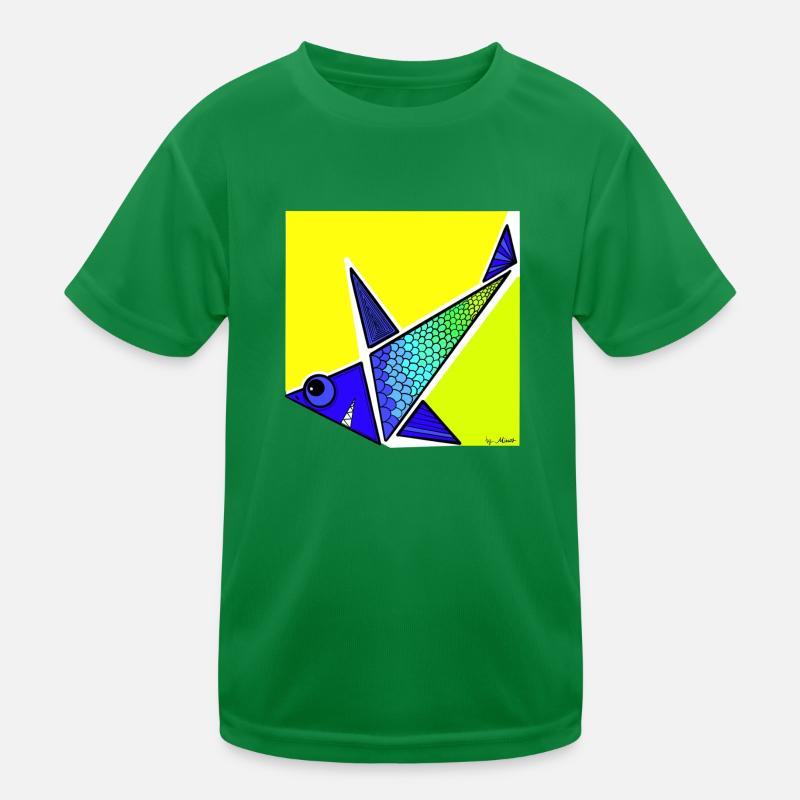 Mr fish T-shirt sport Enfant