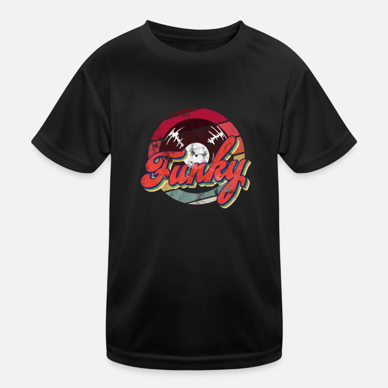 Rétro funky T-shirt sport Enfant