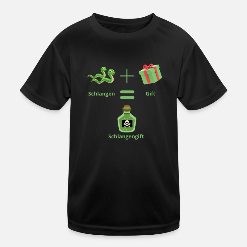 Snake Kids Functional T-Shirt