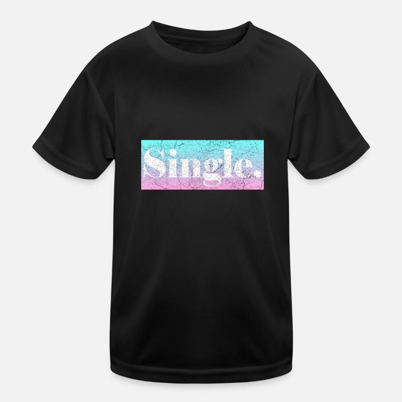 Single Kinder Funktions-T-Shirt